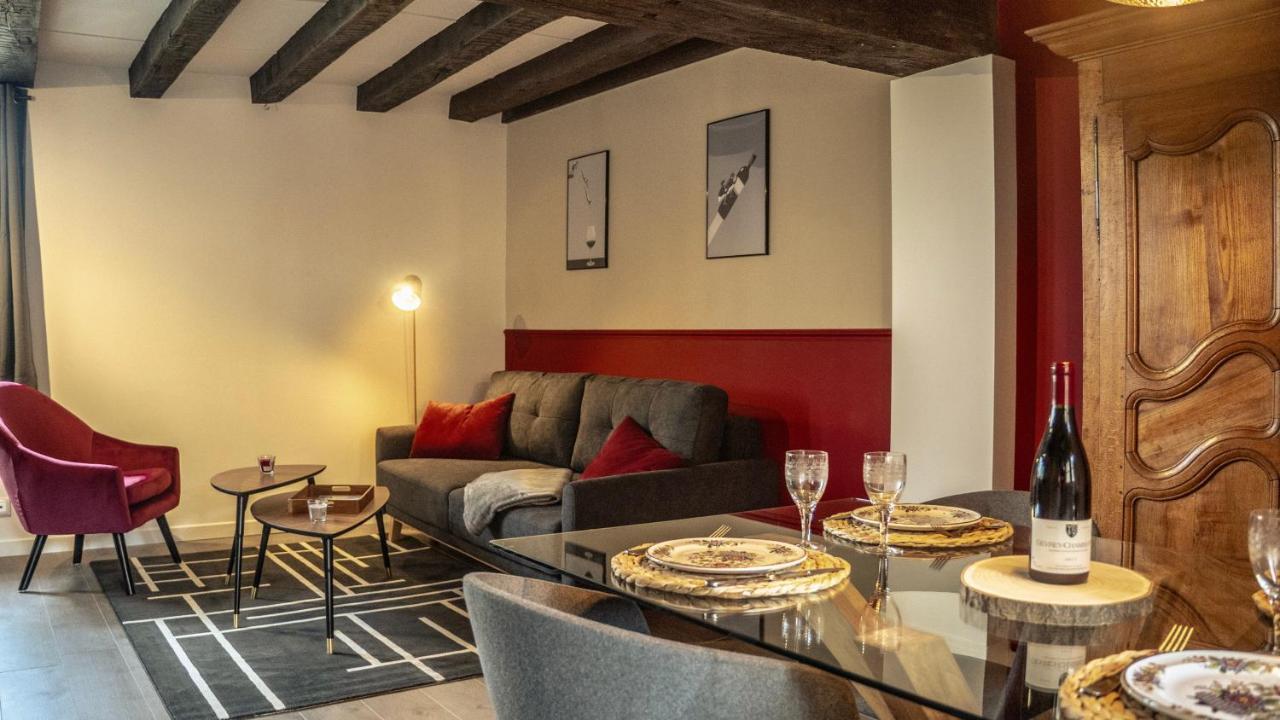 Le Sommelier Chalon - Meuble De Tourisme 2 Etoiles Apartment Bagian luar foto